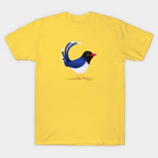 Red Billed Blue Magpie T-Shirt